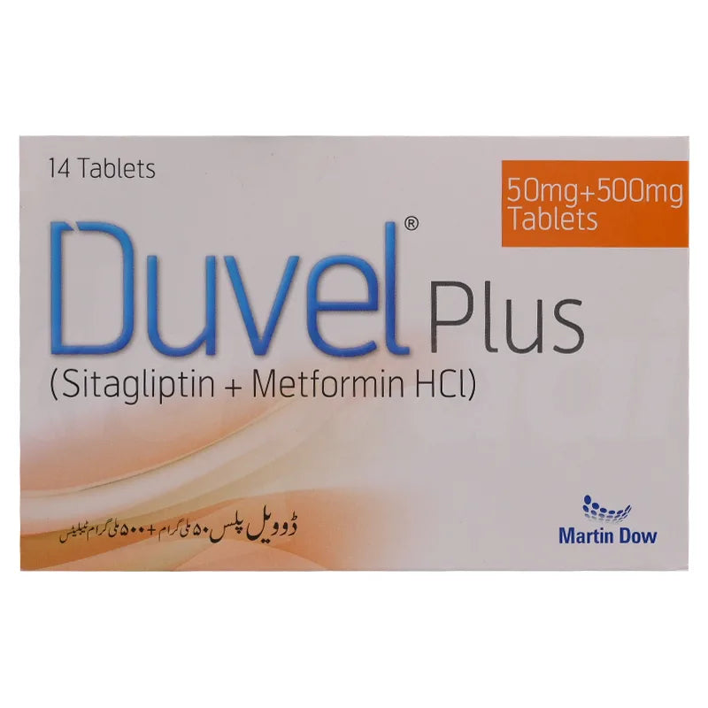 Duvel Plus Tablets 50/500Mg (1 Strip = 7 Tablets)