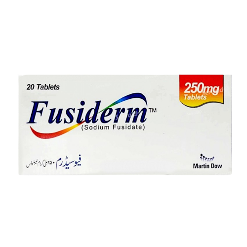 Fusiderm Tablets 250Mg (1 Strip = 10 Tablets)
