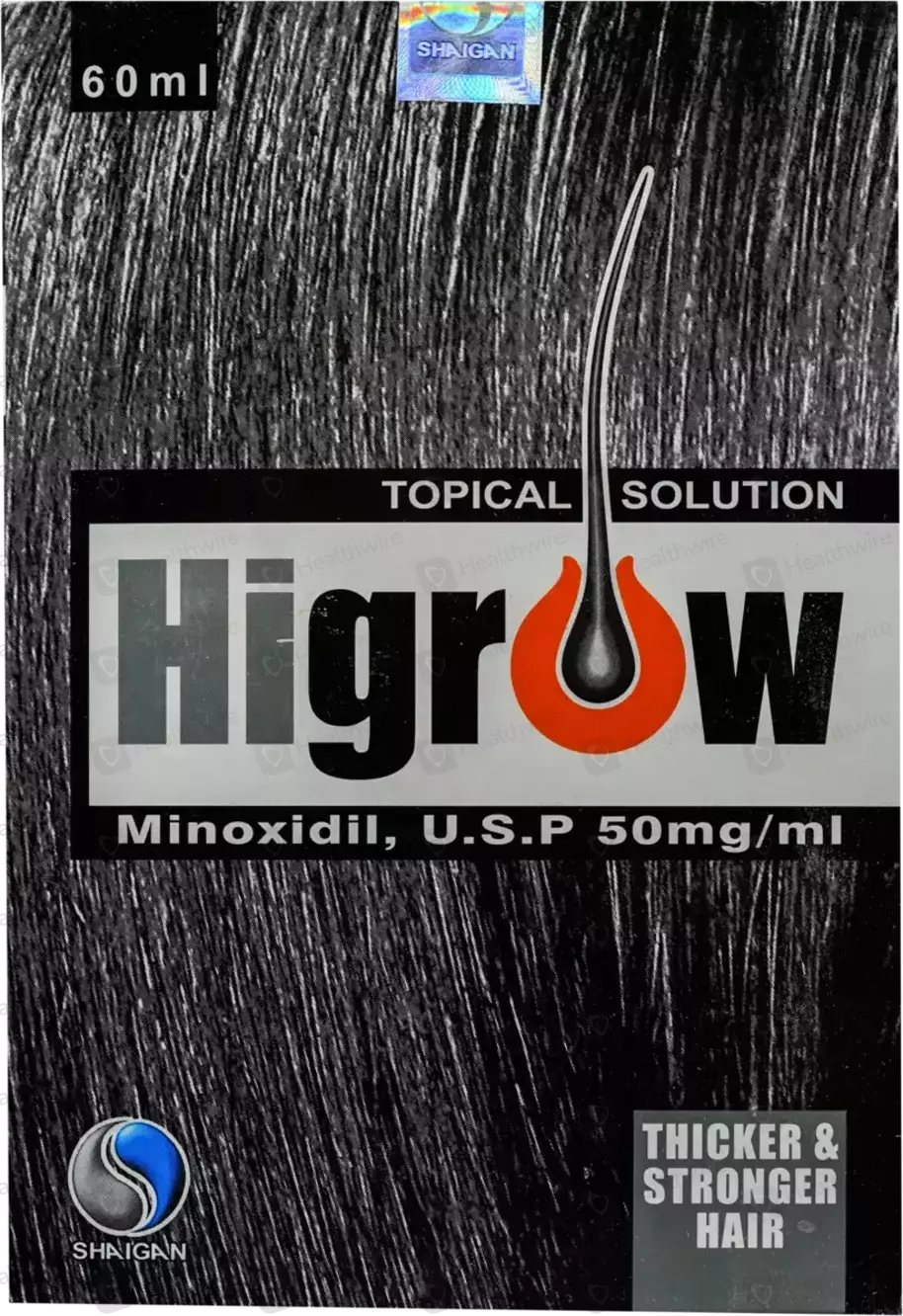 Higrow (50mg/Ml) 60Ml Topical Solution