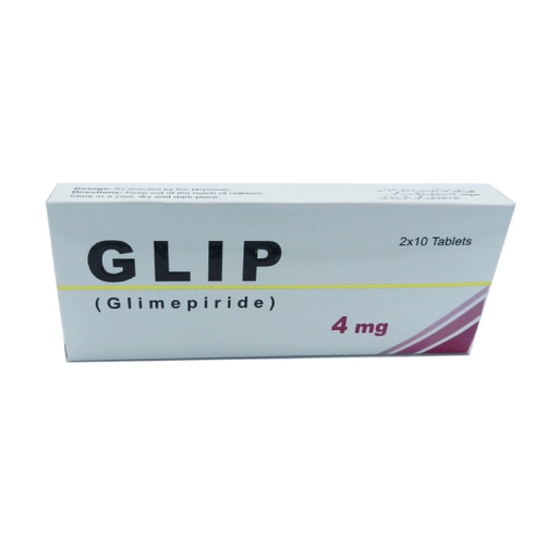 Glip (4mg) 20 Tablets