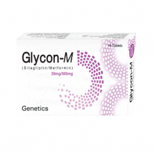 Glycon M 50/500mg Tab 14s