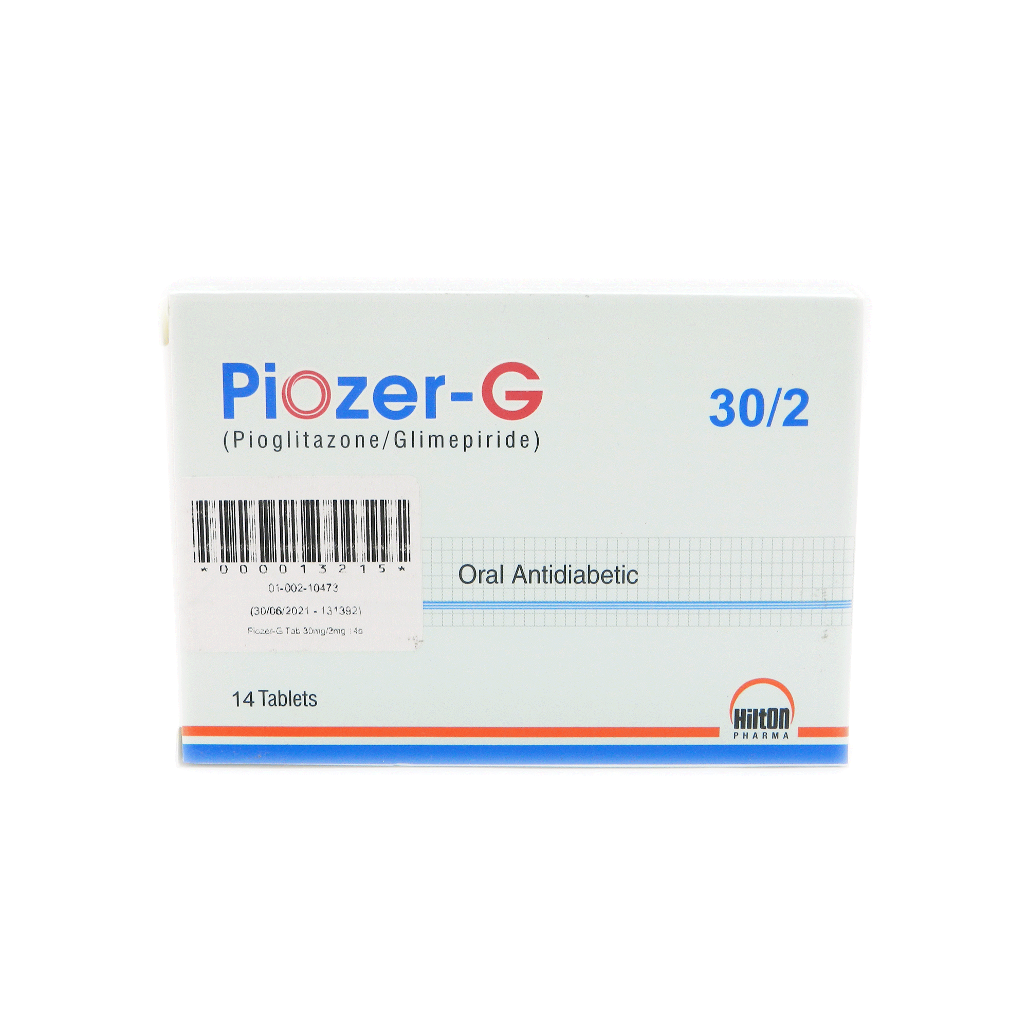 Piozer G (30/2mg) 14 Tablets