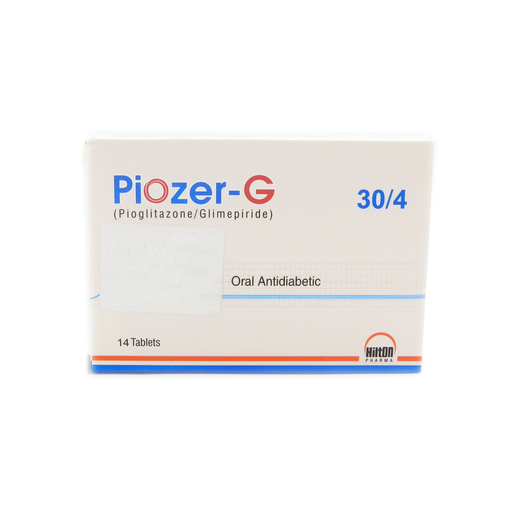 Piozer G (30/4mg) 14 Tablets