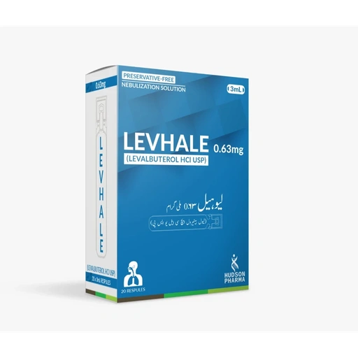 Levhale (0.63mg/3Ml) 20 Respules