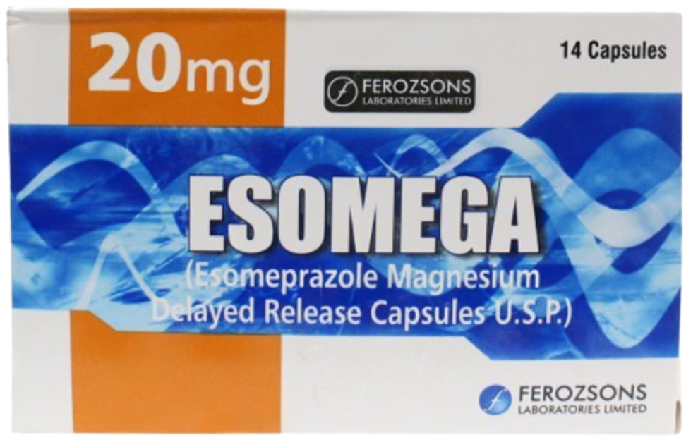 Esomega (20mg) 14 Capsules