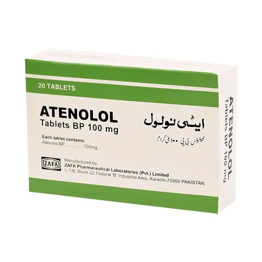 Atenolol 100mg (20 Tablet / Pack)
