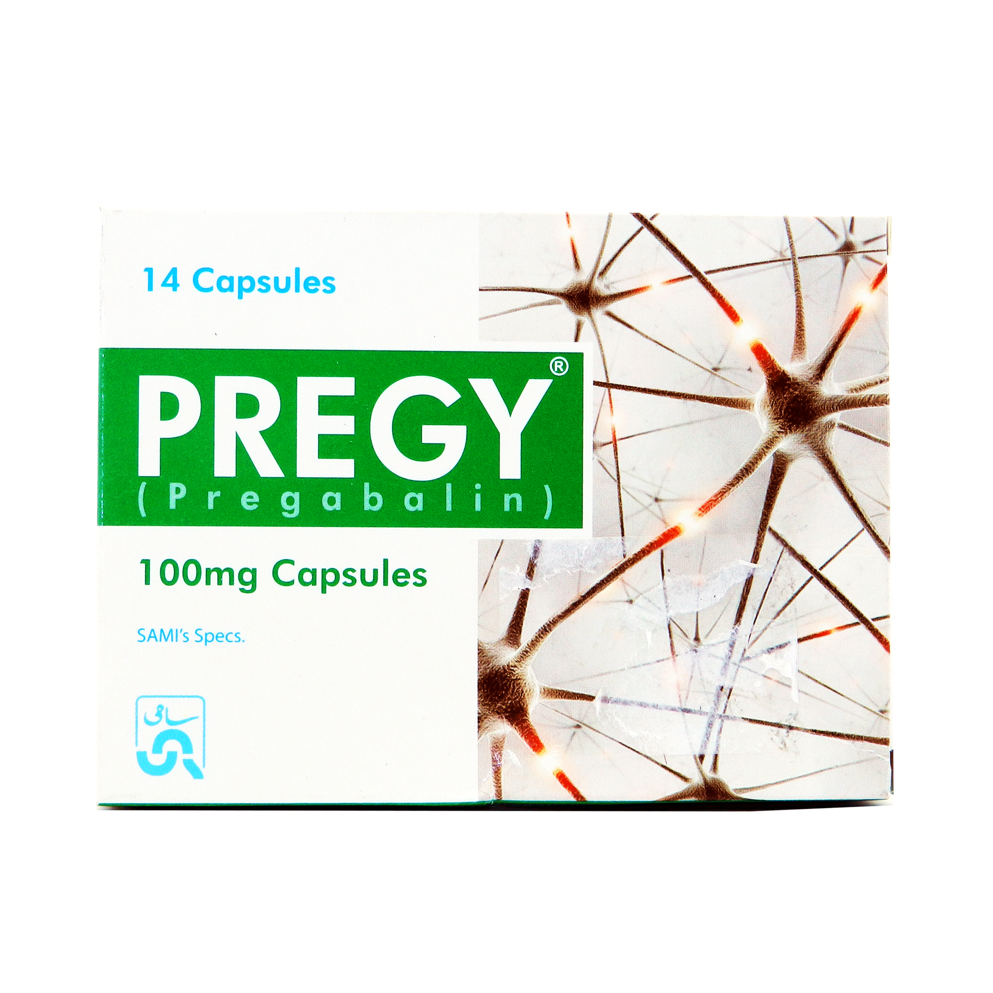Pregy (100mg) 14 Capsules