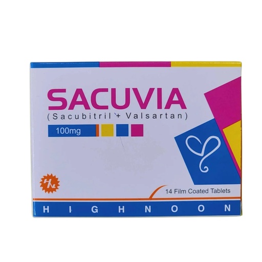 Sacuvia 100mg Tab 14s