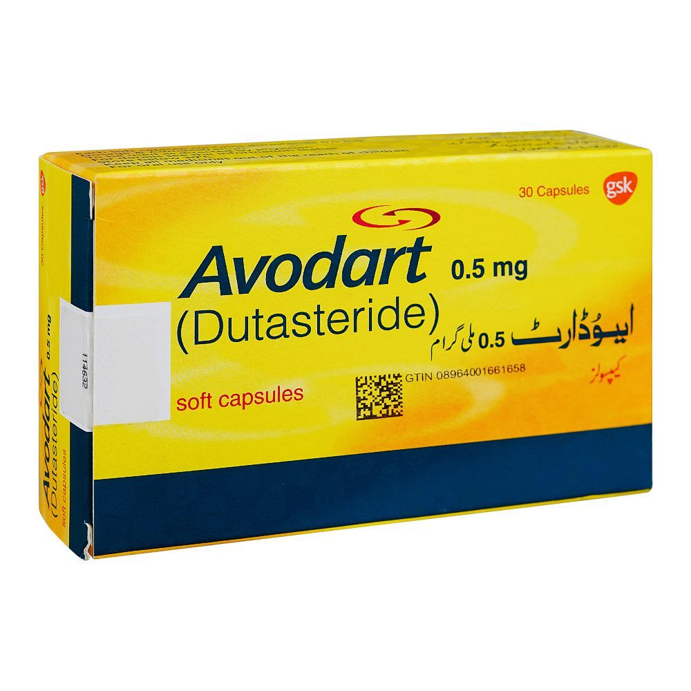 Avodart (0.5mg) 30 Capsules