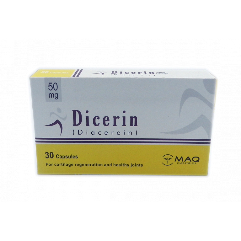 Dicerin 50mg (30 Capsule / Pack)