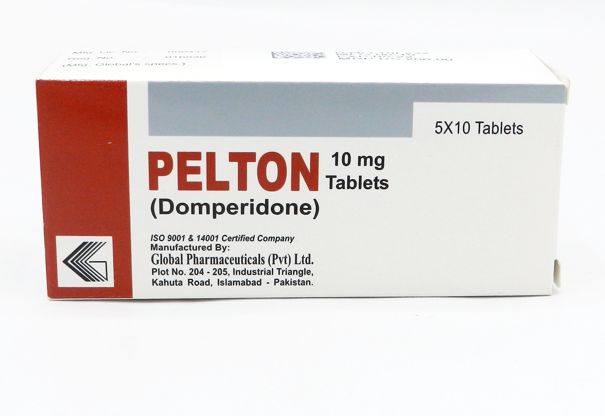 Pelton (10mg) 100 Tablets