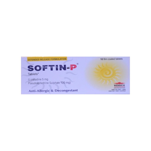 Softin P (5/120mg) 10 Tablets