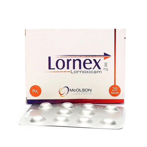 Lornex (8Mg) 20 Tablets