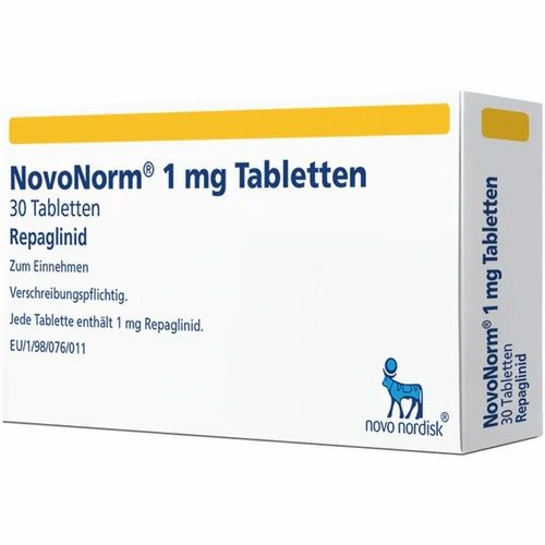 Novonorm Tablets 1Mg (1 Strip = 15 Tablets)