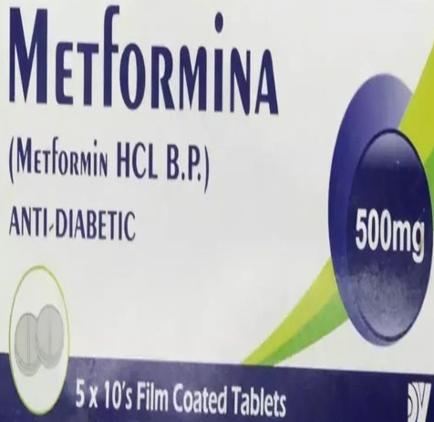 Metformina (500mg) 50 Tablets