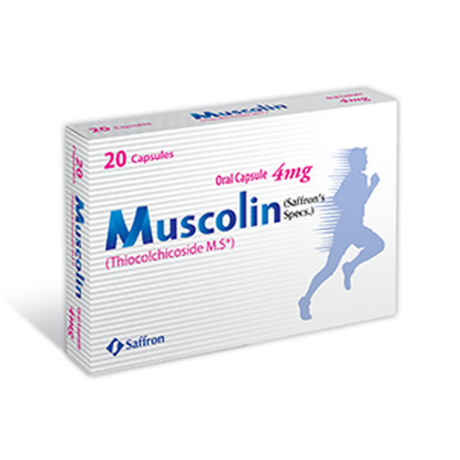 Muscolin 4mg (20 Capsule / Pack)