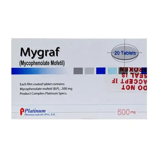 Mygraf 500mg (20 Tablet / Pack)