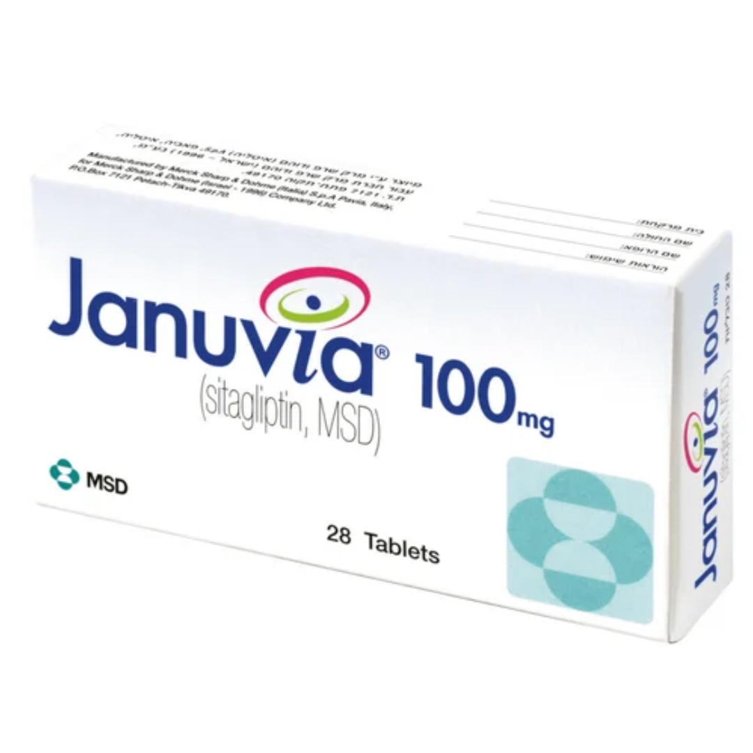 Januvia Tablets 100Mg (1 Strip = 14 Tablets)
