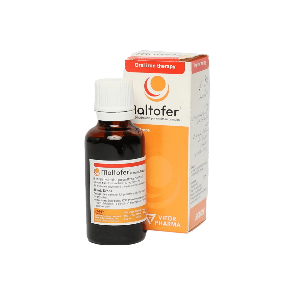 Maltofer 30Ml Oral Drops 50Mg/1Ml