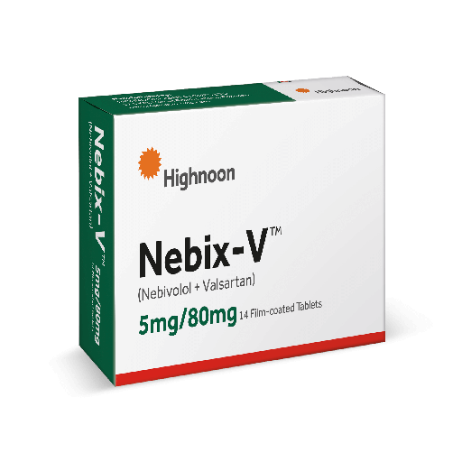 Nebix V 5/80mg Tab 14s