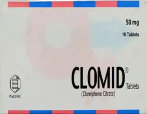 Clomid Tablets 50Mg (1 Box = 1 Strip)(1 Strip = 10 Tablets)