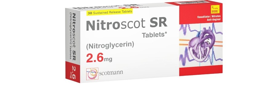 Nitroscot Sr 2.6mg Tab