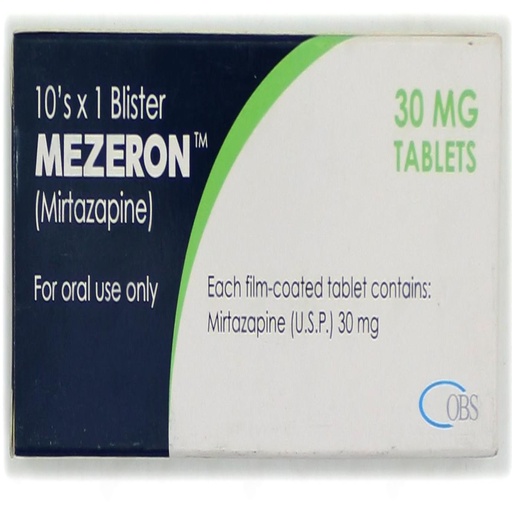 Mezeron 30mg Tab