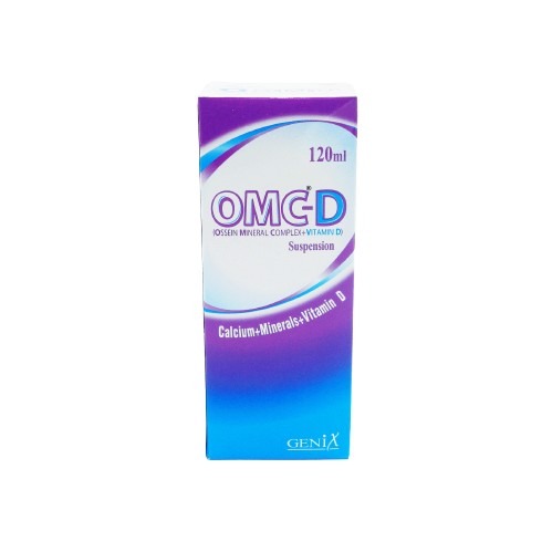 Omc D 400mg/400iu Suspension (120ml)