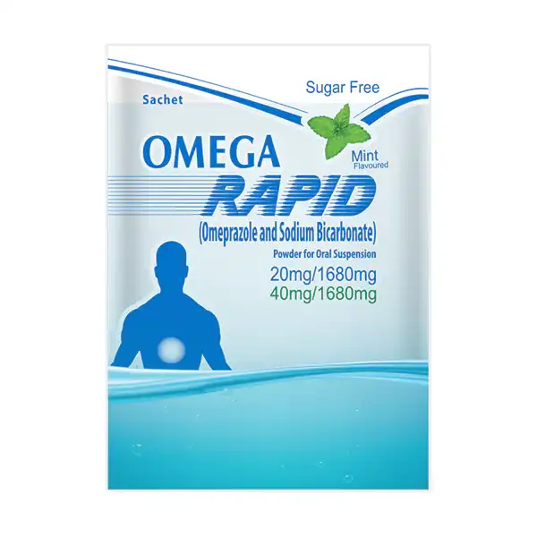 Omega Rapid (40/1680mg) 10 Sachets