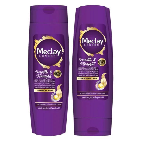 Meclay London Smooth & Straight Shampoo Purple Shampoo 185Ml