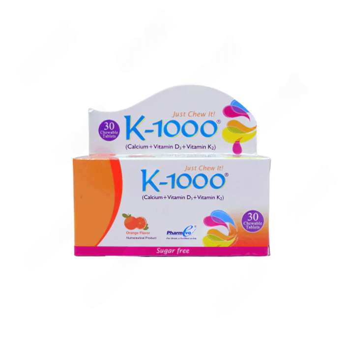 K-1000 Chewable Tablets (1 Box = 30 Tablets)