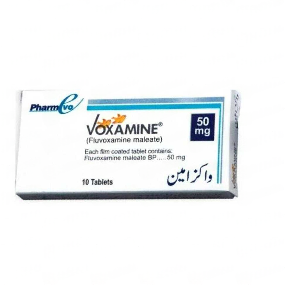 Voxamine Tablets 50Mg (1 Box = 1 Strip)(1 Strip = 10 Tablets)