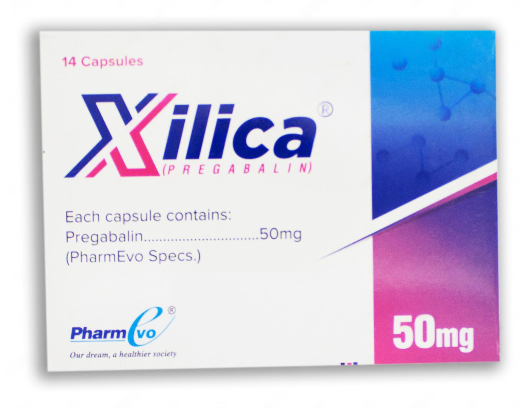 Xilica Capsules 50Mg (1 Strip = 7 Capsules)