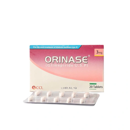 Orinase (3mg) 20 Tablets