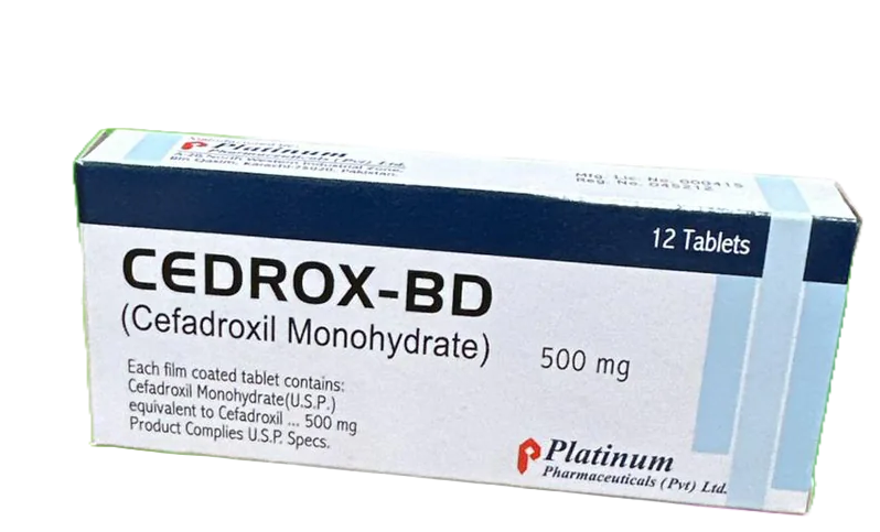 Cedrox-Bd Tablets 500Mg (1 Box = 2 Strips) (1 Strip = 10 Tablets)