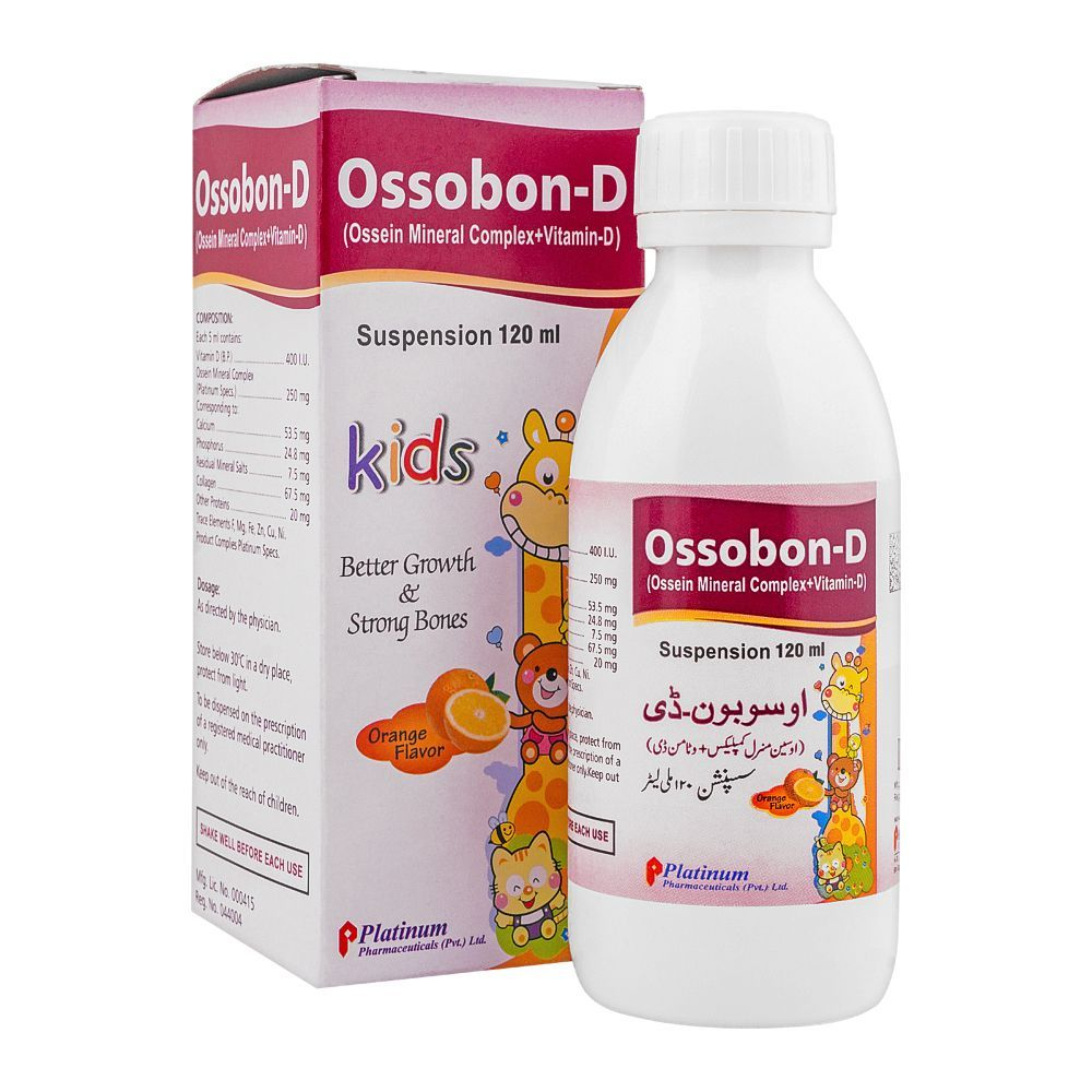 Ossobon-D Suspension 120Ml