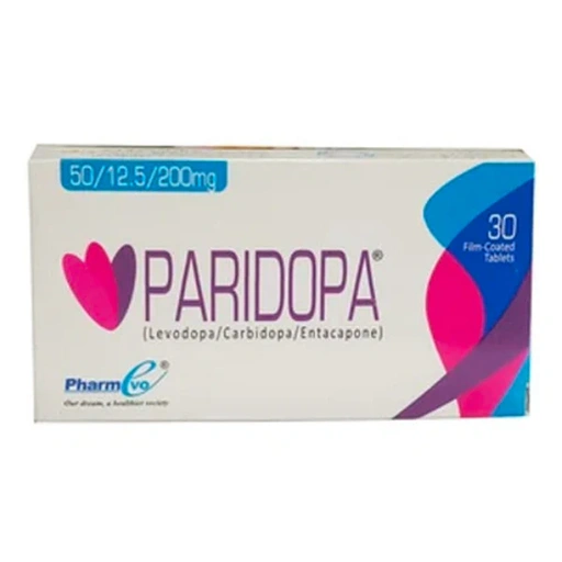 Paridopa 50/12.5/200mg 30s