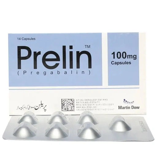 Prelin 100mg Cap