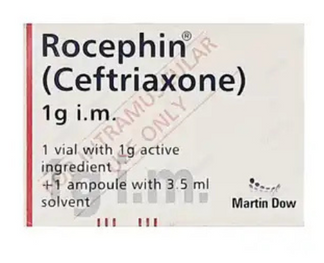 Rocephin Im Injection 1G (1 Box = 1 Injection)