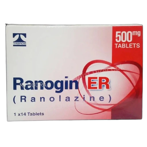 Ranogin Er 500mg Tab 14s