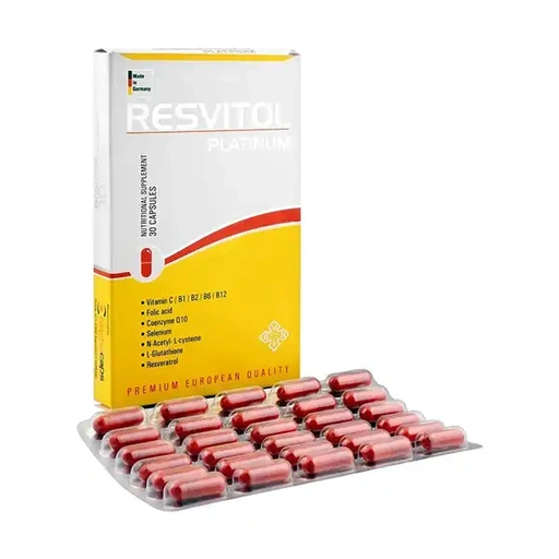 Resvitol Platinum Cap Jar (30s)