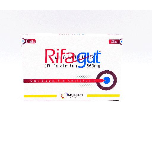 Rifagut (550mg) 10 Tablets