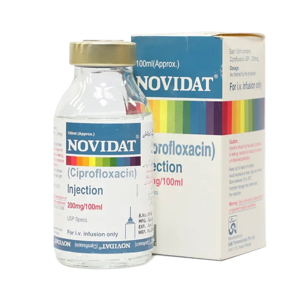 Novidat Injection 200Mg/100Ml (1 Box = 1 Injection)
