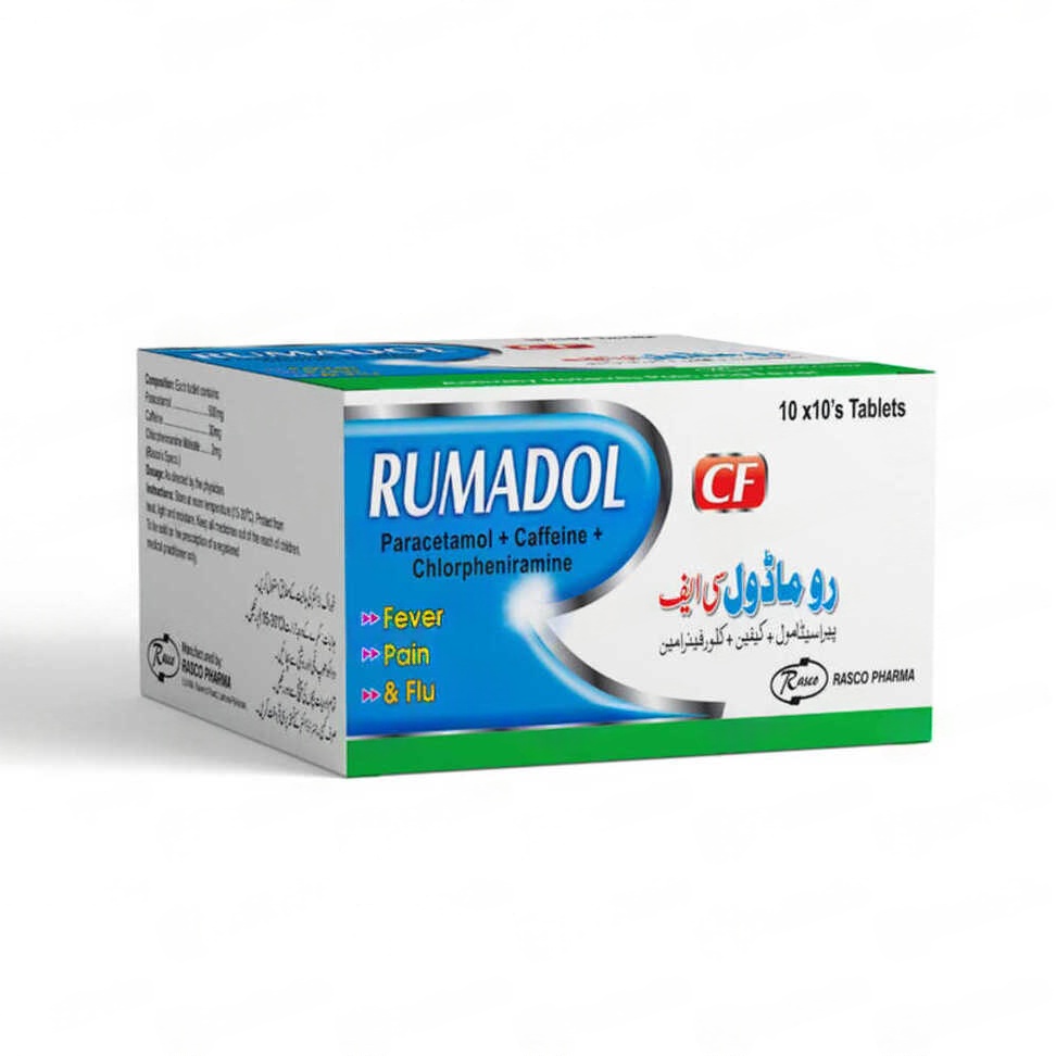 Rumadol (500/30/2mg) 100 Tablets
