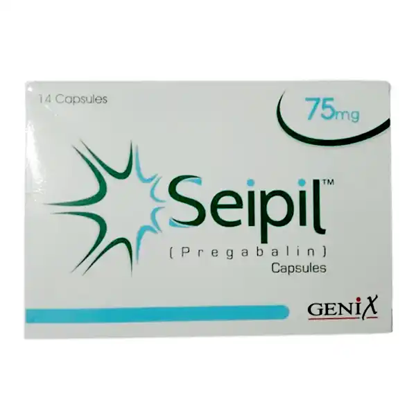 Seipil 75mg Cap 14s