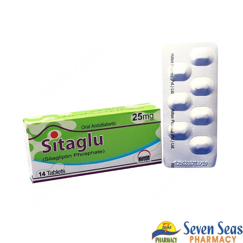 Sitaglu (25mg) 14 Tablets