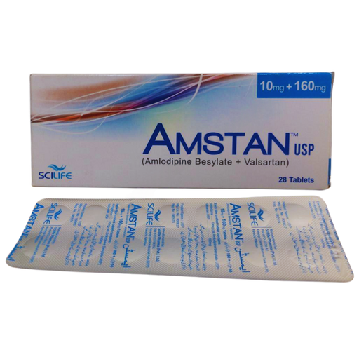 Amstan 10/160mg (28 Tablet / Pack)