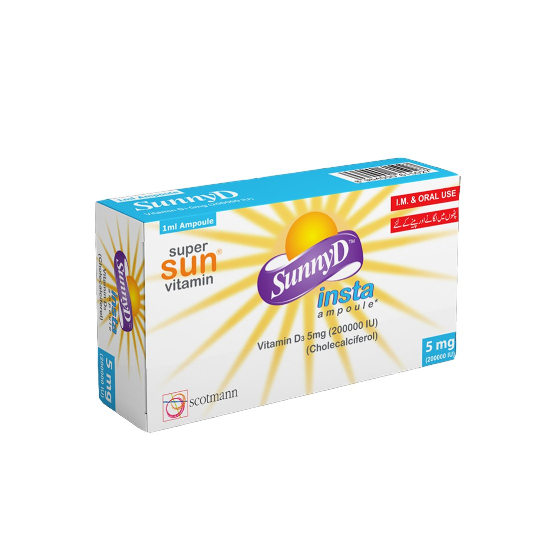 Sunny D Insta 200,000Iu Injection 5Mg (1 Box = 1 Injection)