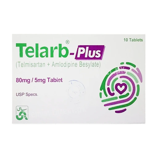 Telarb Plus (80/5mg) 14 Tablets