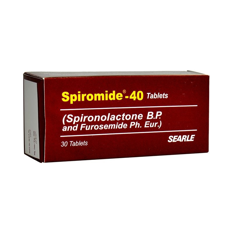Spiromide Tablets 40Mg (1 Box = 3 Strips) (1 Strip = 10 Tablets)